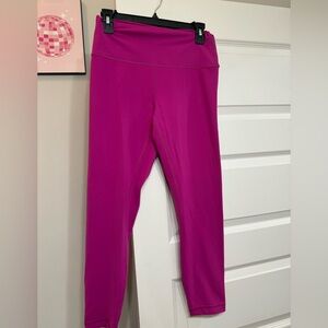Lululemon Wunder Train leggings 25”